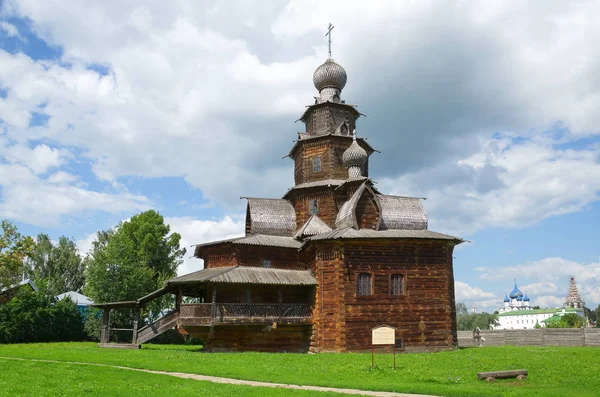 Suzdal Russia July 2019 Ναός Μεταμόρφωσης Από Χωριό Kozlyatevo Kolchuginsky — Φωτογραφία Αρχείου