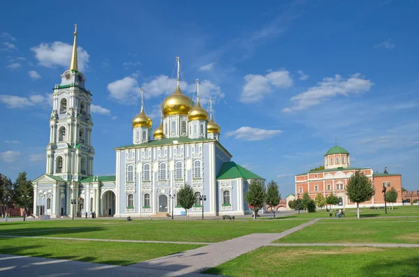 Tula Rusia Septiembre 2019 Tula Kremlin Vista Verano Catedral Asunción — Foto de Stock