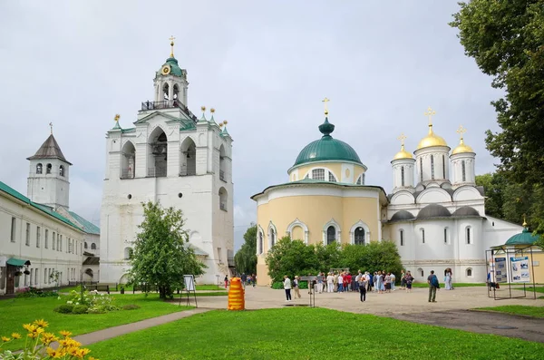 Yaroslavl Ryssland Juli 2019 Sommar Syn Den Arkitektoniska Ensemblen Spaso — Stockfoto