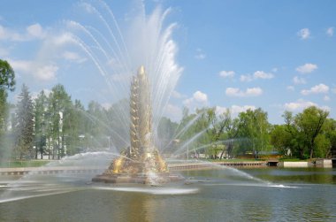 Moskova, Rusya - 7 Mayıs 2019: Vdnh 'de 