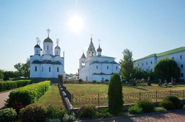 Kyrkan Förbön Den Välsignade Jungfru Maria Och Katedralen Transfiguration Spaso — Stockfoto