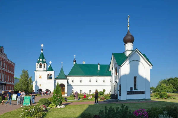 Murom Ρωσία Αυγούστου 2018 Εκκλησία Της Μεσιτείας Εκκλησία Του Βασιλείου — Φωτογραφία Αρχείου