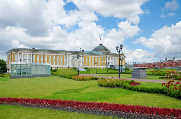 Vista Palácio Senado Kremlin Moscou Rússia — Fotografia de Stock