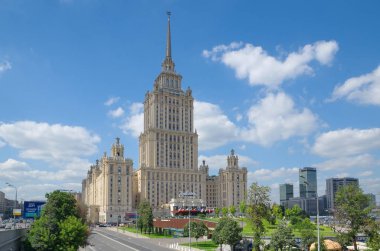 Moskova, Rusya - 10 Ağustos 2017: 