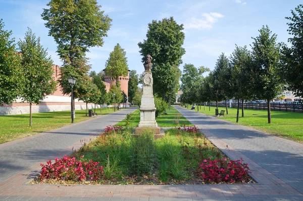Tula Russia September 2019 Bust Karl Marx Kremlin Square Established — Stock Photo, Image