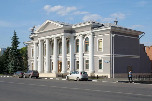 俄罗斯图拉 2019年9月12日 位于门捷列夫斯卡娅大街 Mendeleevskaya Street 图拉萨莫瓦 博物馆建成 — 图库照片