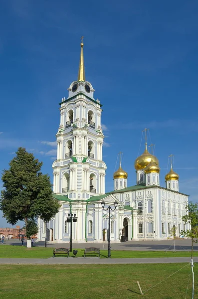 Τούλα Ρωσία Σεπτεμβρίου 2019 Καθεδρικός Ναός Κοίμησης Της Θεοτόκου Στο — Φωτογραφία Αρχείου
