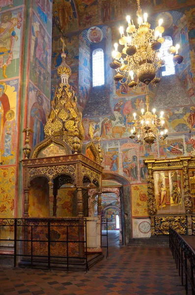 Jaroszlavl Oroszország 2019 Július Illés Próféta Templomának Belseje — Stock Fotó