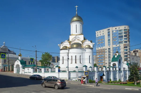 Ivanovo, Rusya - 26 Temmuz 2019: Hayat veren Üçlü Kilisesi