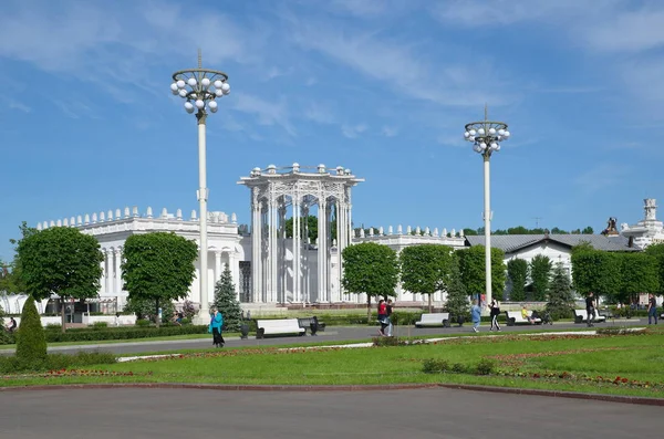 Moscou Russie Mai 2019 Pavillon Culture Vdnh — Photo