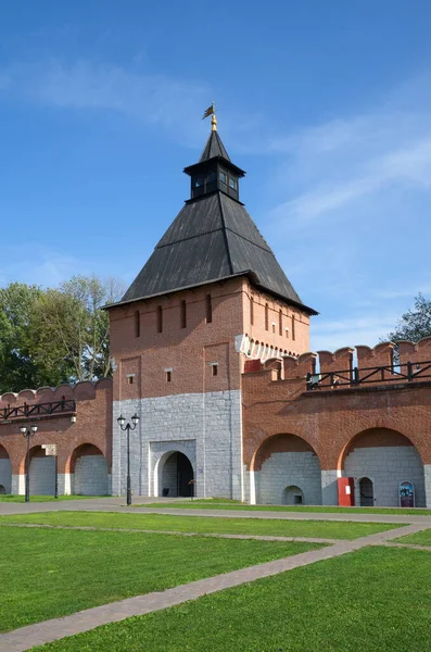 Tula Rússia Setembro 2019 Torre Portão Ivanovsky Tula Kremlin — Fotografia de Stock