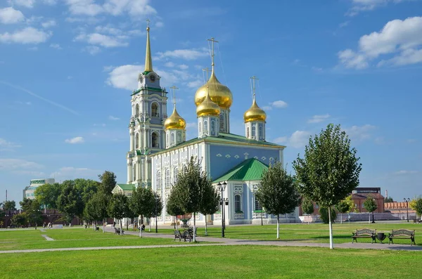 Тула Росія Вересня 2019 Літній Погляд Собор Успіння Тула Кремль — стокове фото