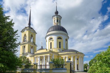 Mosalsk 'taki Aziz Niklas Katedrali. Kaluga bölgesi, Rusya