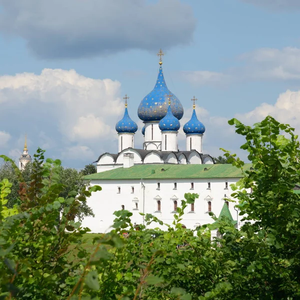 Cattedrale Della Natività Della Beata Vergine Maria Del Cremlino Suzdal — Foto Stock