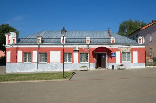 Ciudad Mosalsk Región Kaluga Rusia Edificio Calle Sovetskaya — Foto de Stock