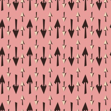 geometrik biçimdeki kusursuz ok deseni