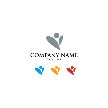 Vakfı sadaka Logo simge vektör