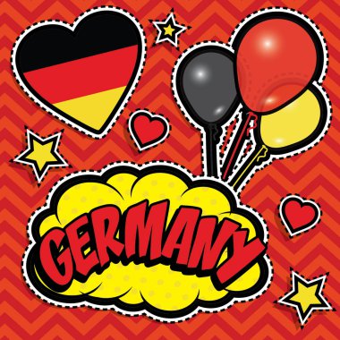 Pop Art çizgi roman simgesi