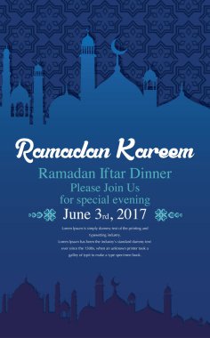 Ramazan Kareem tebrik kartı