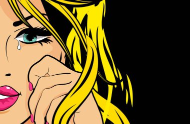 Download Crying Girl Free Vector Eps Cdr Ai Svg Vector Illustration Graphic Art