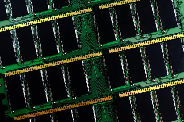 A számítógép közvetlen elérésű memória kibír. RAM — Stock Fotó