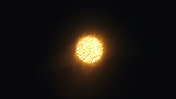 Поверхность Солнца с солнечными вспышками — стоковое видео