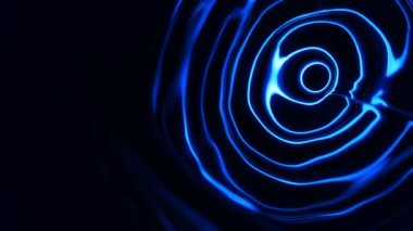 Uzayda soyut enerji tüneli. Dış uzayda enerji alanı tüneli