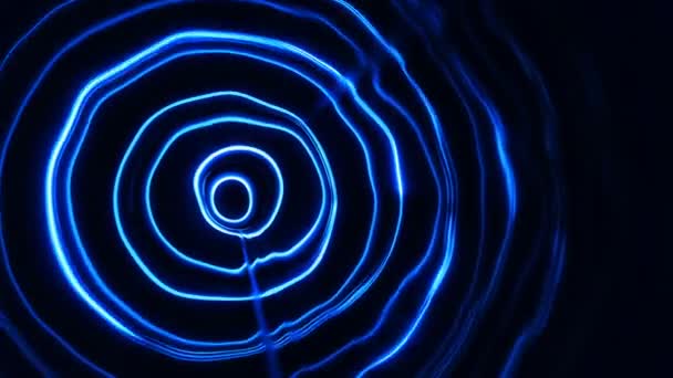 Tunnel énergétique abstrait dans l'espace. Champs de force énergétique Tunnel dans l'espace 