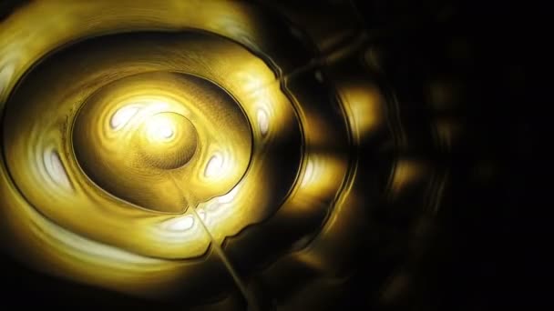 Túnel de energía abstracta en el espacio. Túnel de campos de fuerza energética en el espacio exterior. Portal de luz — Vídeo de stock