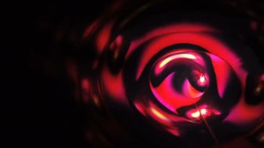 Abstract energy tunnel in space. Energy force fields tunnel in outer space. Portal of light