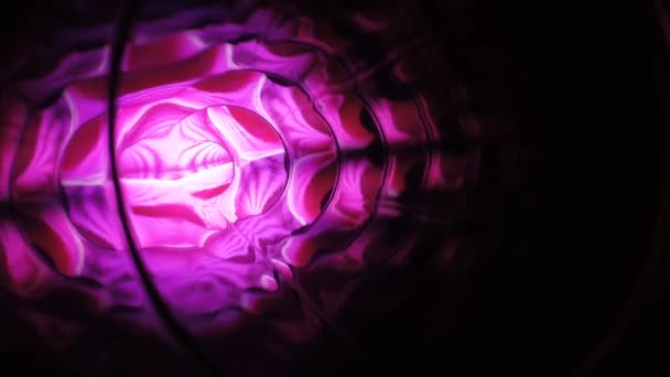 Abstract energy tunnel in space. Energy force fields tunnel in outer space. Portal of light — Stock videók