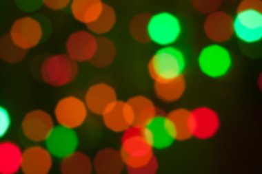 Renkli bokeh arka planı için