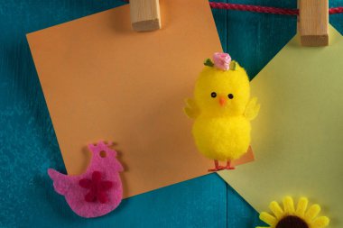 Paskalya kartları renkli