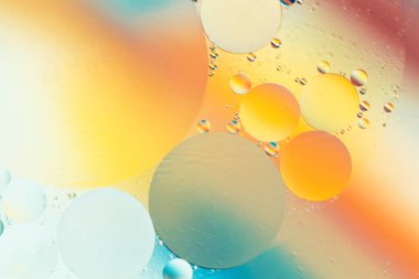 Su kabarcıkları. Evrenin kozmik arka plan boşluk veya gezegenler.