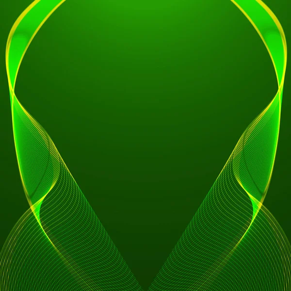 Fond vecteur vert abstrait — Image vectorielle