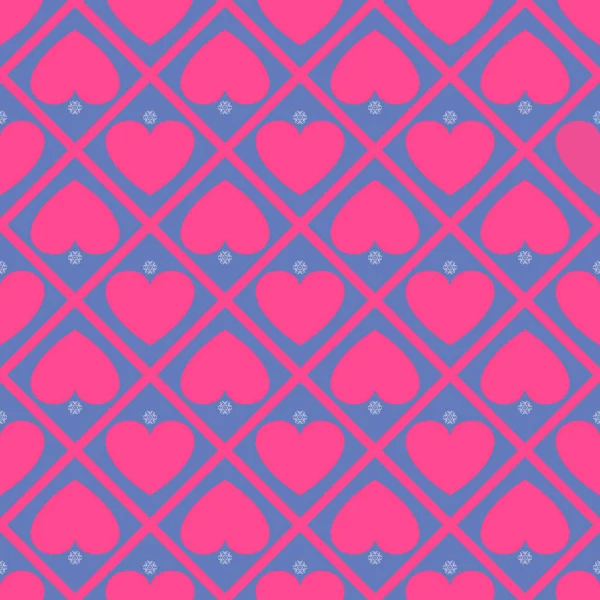 Fondo corazón rosa — Archivo Imágenes Vectoriales