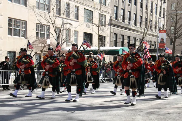 Manhattan New York März 2017 Ein Teil Der Parade Patrick — Stockfoto