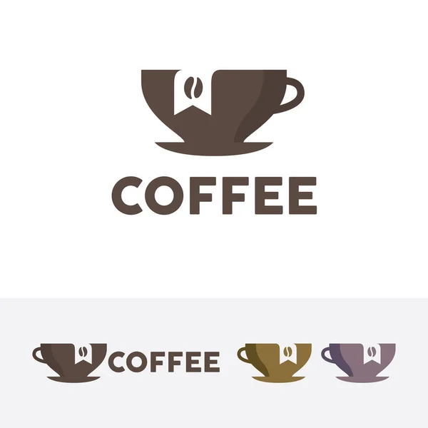 Coffee brand logo — Stock Vector