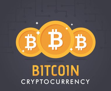 Kripto Döviz Alım bitcoin. Dijital bitcoin incelemesi vektör kavramı. Döviz Alım criptography araştırma Finans Para illüstrasyon