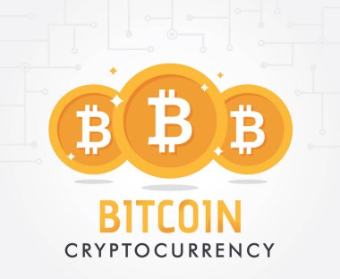 Kripto Döviz Alım bitcoin. Dijital bitcoin incelemesi vektör kavramı beyaz arka plan üzerinde. Döviz Alım criptography araştırma Finans Para illüstrasyon