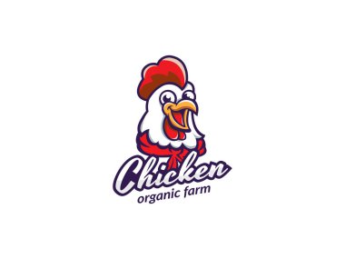 Kızarmış Tavuk Logosu Şablonu