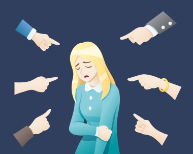 Depresyondaki kadın zorbalığa uğruyor