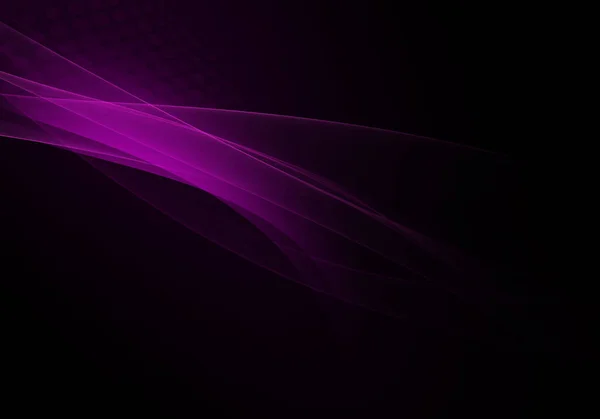 Абстрактные фоновые волны. Черный и фиолетовый фон для обоев или визитной карточки — стоковое фото