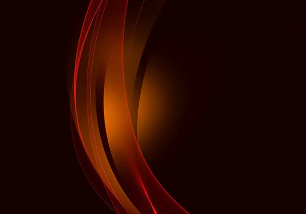 Абстрактные фоновые волны. Черный и красный абстрактный фон для обоев или визитная карточка — стоковое фото