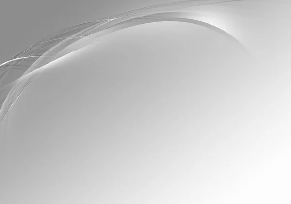Абстрактні фонові хвилі. Білий і сірий абстрактний фон для візитки або шпалер — стокове фото