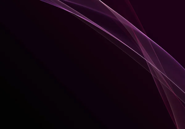 Ondas de fondo abstractas. Fondo abstracto negro y fucsia para wallpaper oder tarjeta de visita —  Fotos de Stock