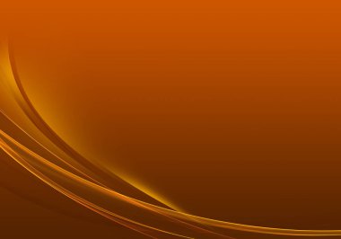 Soyut arkaplan dalgaları. Duvar kağıdı veya kartvizit için Amber soyut arkaplan