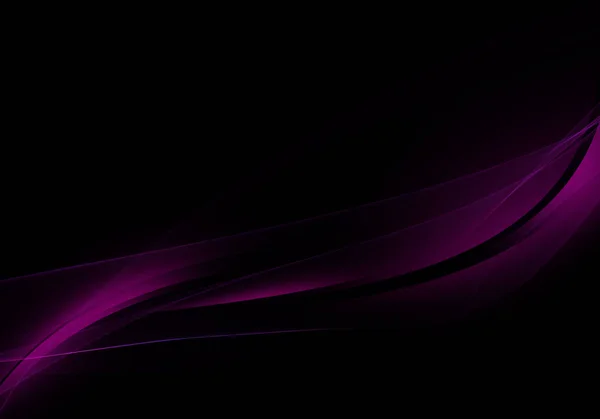 Abstract background waves. Black and purple abstract background for wallpaper or business card — Stock Photo, Image