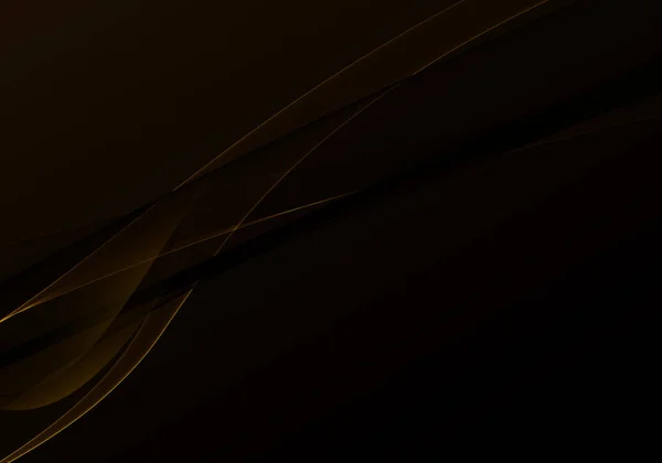 Soyut arkaplan dalgaları. Duvar kağıdı oder kartı için siyah, turuncu ve kahverengi soyut arkaplan — Stok fotoğraf