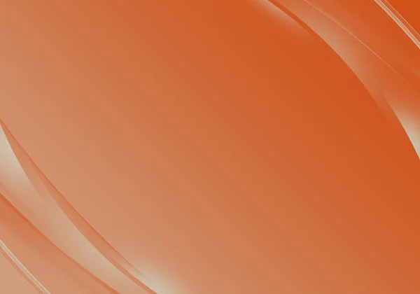 Abstraktní pozadí vln. Bílé a oranžové abstraktní pozadí pro vizitku nebo tapetu — Stock fotografie